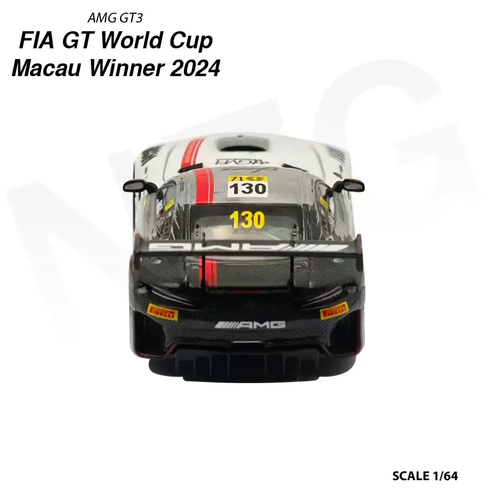 KILO Works 1:64 Scale AMG GT3 FIA GT World Cup Macau Winner 2024 (Maro Engel)