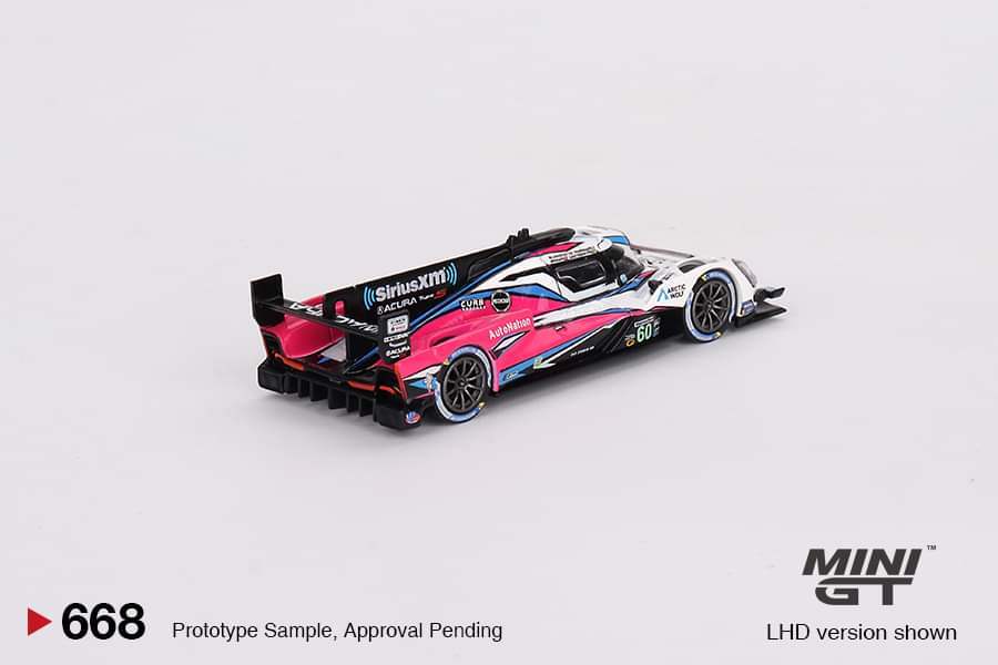Mini GT #668 Acura ARX-06 GTP #60 Meyer Shank Racing 2023 IMSA Daytona 24 Hrs Winner