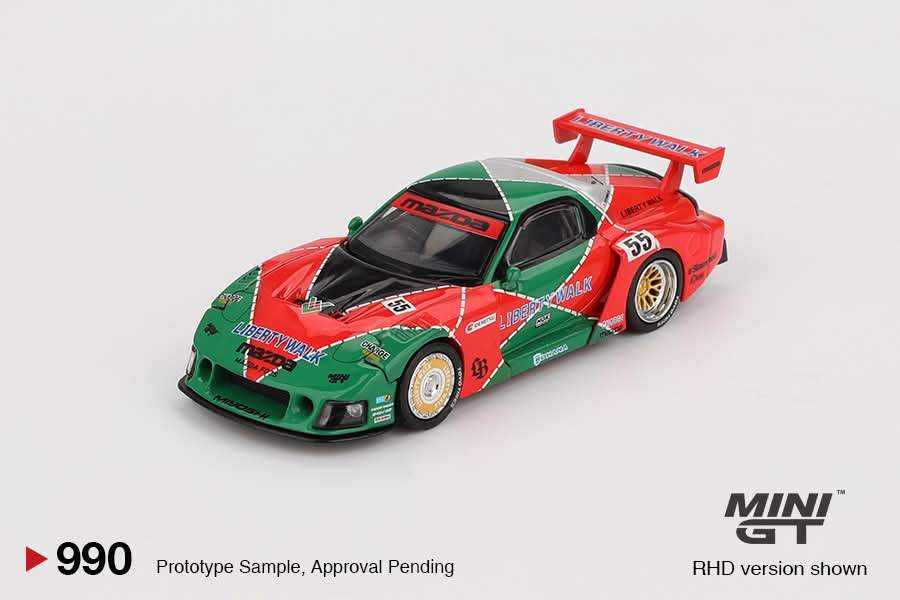 Mini GT Mini GT 1:64 #990 Mazda RX-7 LB-Super Silhouette 787B (Blister pack)
