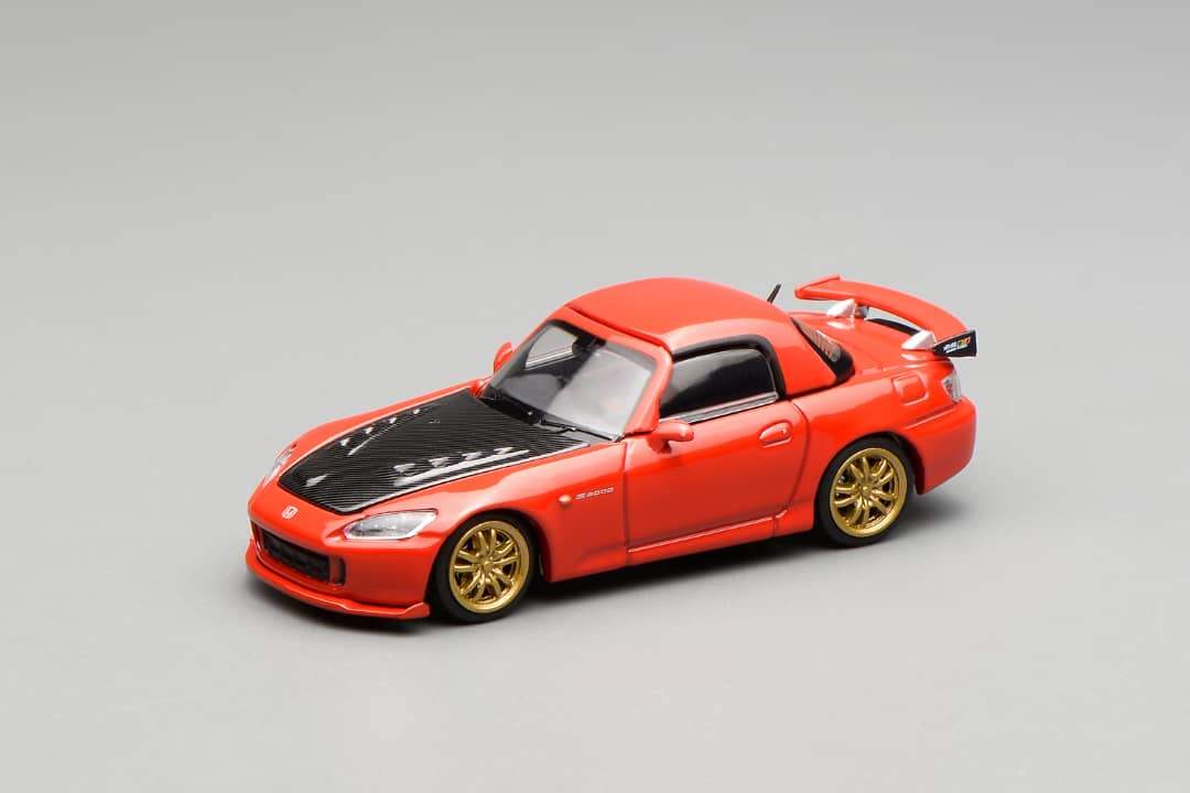 Motorhelix 1:64 Honda S2000 Mugen New Formula Red