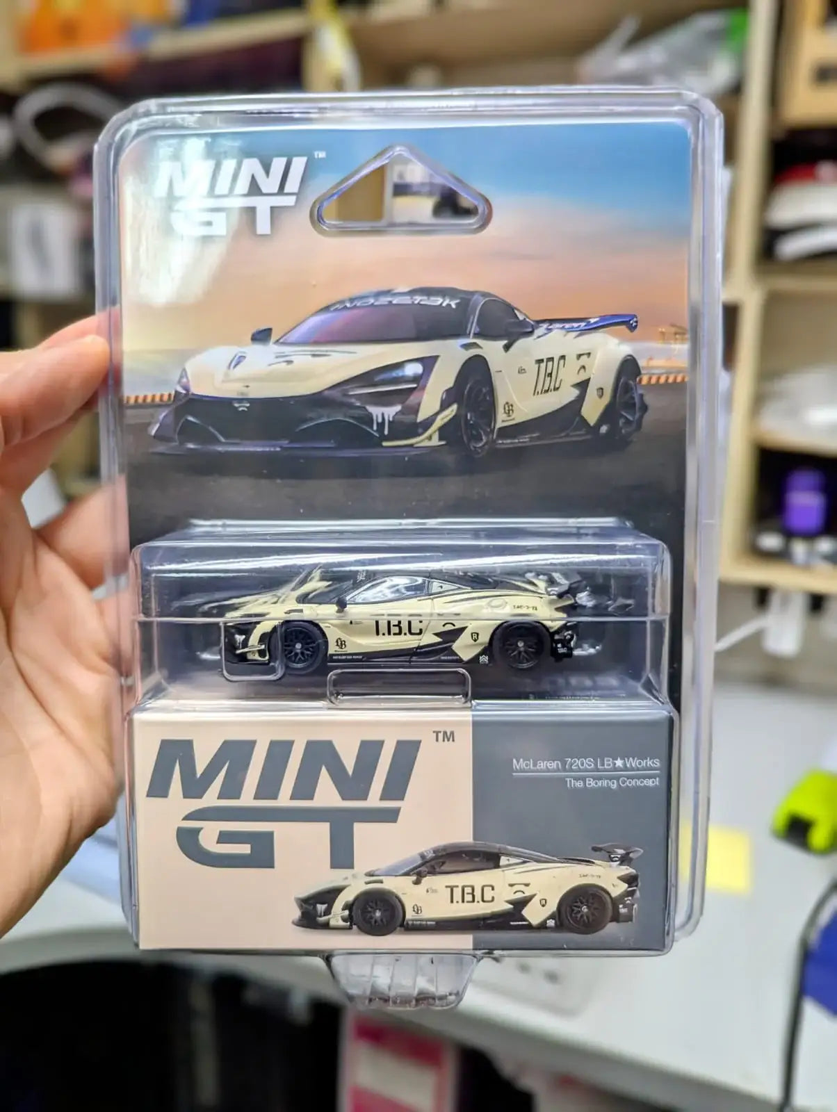 Mini GT Mini GT 1:64 Scale #1083 McLaren 720S LB★Works The Boring Concept