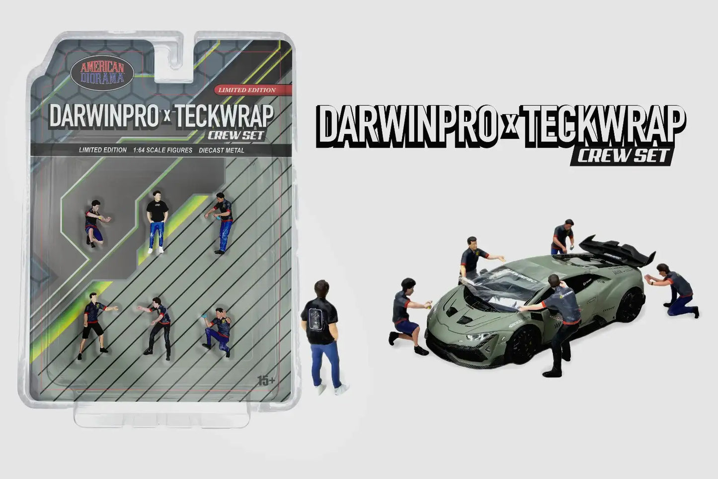 American Diorama 1:64 DarwinPro x Teckwrap Crew Set