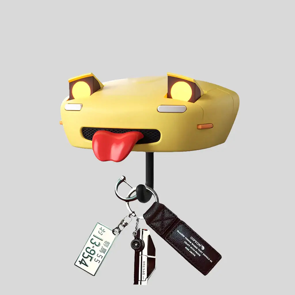 Mazda Miata MX-5 NA Key Holder with pop up led light Yellow