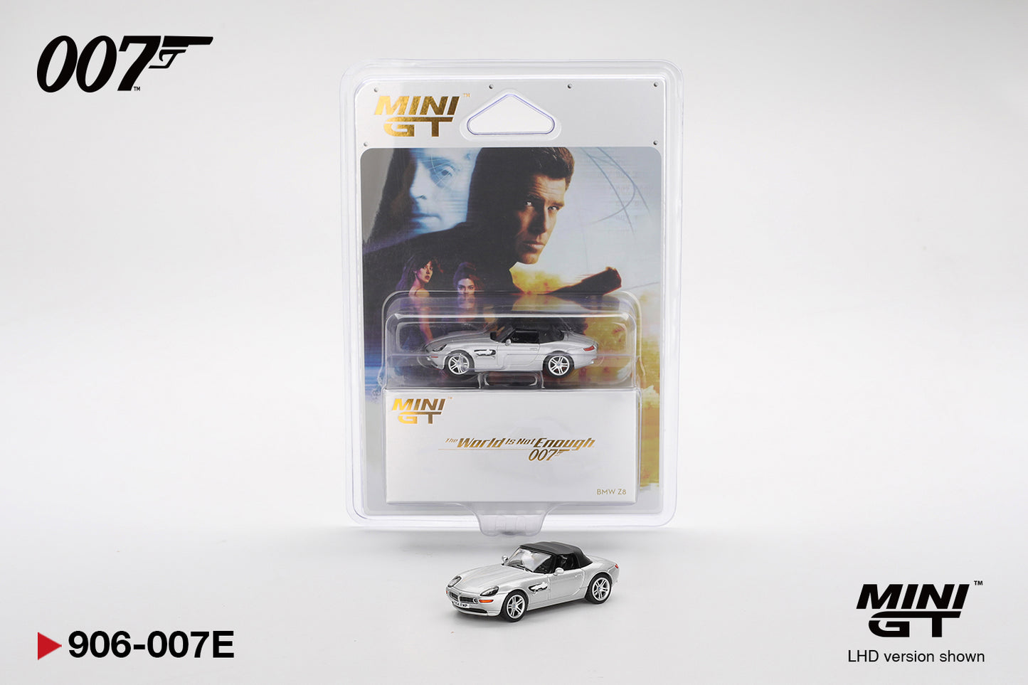 Mini GT 1:64 Scale #906 BMW Z8 "The World Is Not Enough" 007