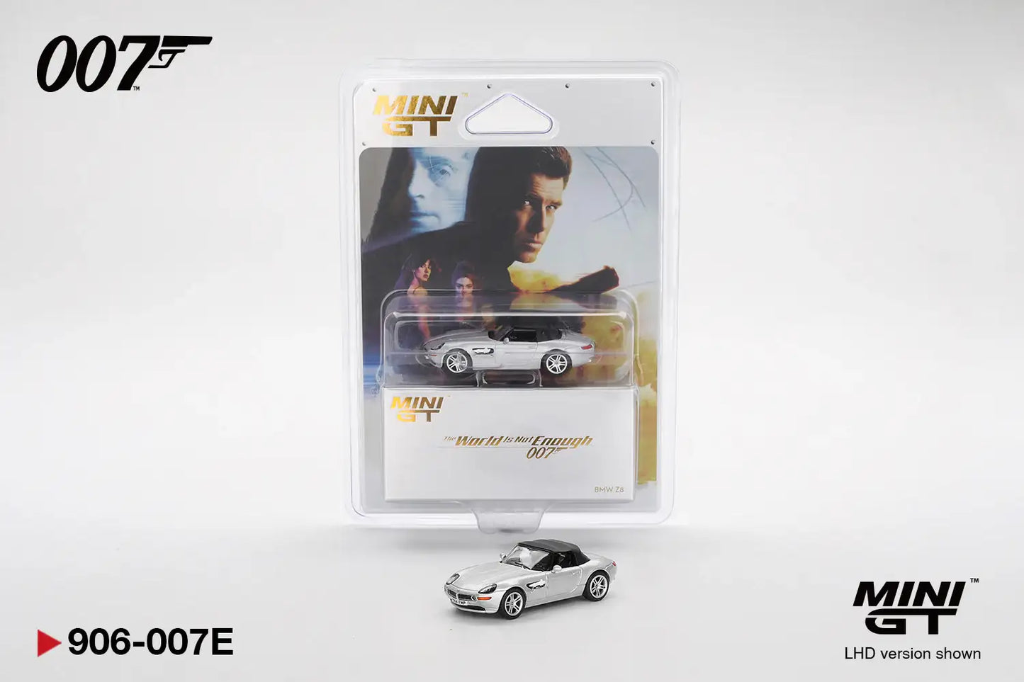 Mini GT Mini GT 1:64 Scale #906 BMW Z8 "The World Is Not Enough" 007 English