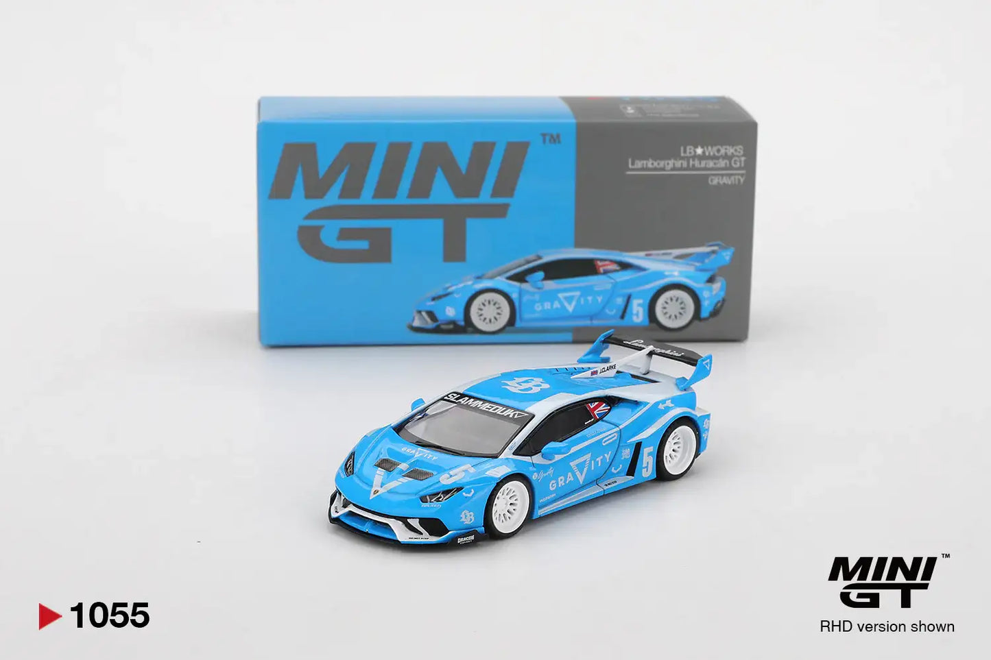Mini GT Mini GT #1055 LB★WORKS Lamborghini Huracán GT GRAVITY