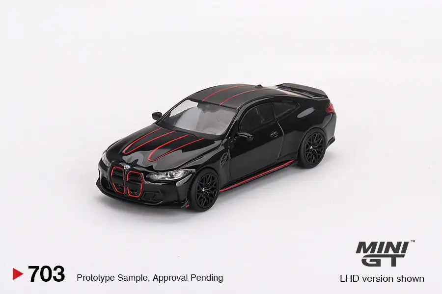 Mini GT Mini GT #703 BMW M4 CSL Black Sapphire