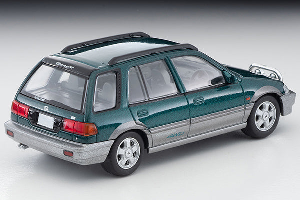 Tomica Limited Vintage Neo LV-N293b Honda Civic Shuttle Beagle (green/gray) 1994 model