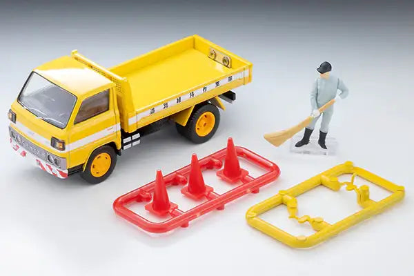 Tomica Limited Vintage Neo LV-N369a Mitsubishi Fuso Canter Municipal Tipper w/ Figure