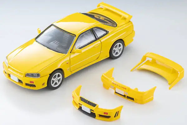 Tomica Limited Vintage Neo LV-N365a Nissan Skyline 25GT TURBO (Yellow) 1998