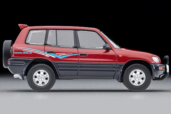 Tomica Limited Vintage Neo LV-N354a 1995 Toyota RAV4L V (Wine/Gray)