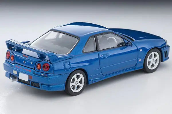 Tomica Limited Vintage Neo LV-N353b Nissan Skyline 2-door sports coupe 25GT TURBO with optional parts (blue) 2000 model