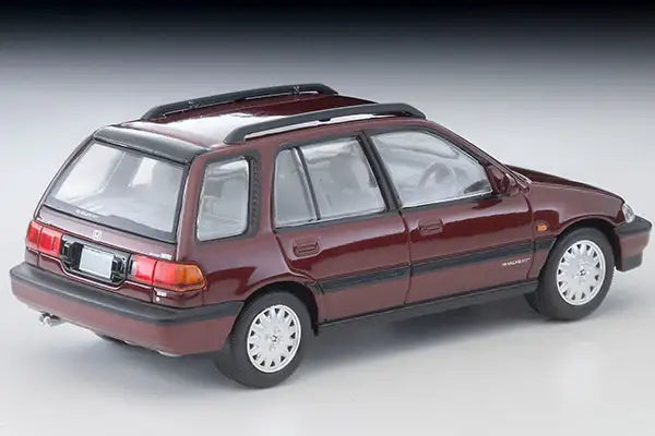 Tomica Limited Vintage Neo LV-N297b Honda Civic Shuttle 56i (Red) 1990