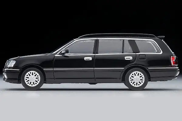 Front view of Tomica Limited Vintage Neo 2001 Toyota Crown Estate Athlete V.