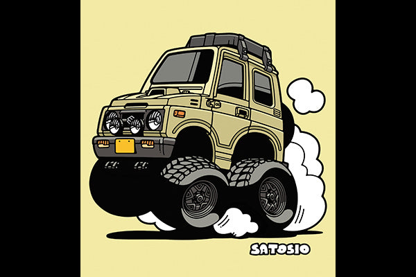 Choro Q Zero QS-10a Suzuki Jimny Custom Specification (Beige)