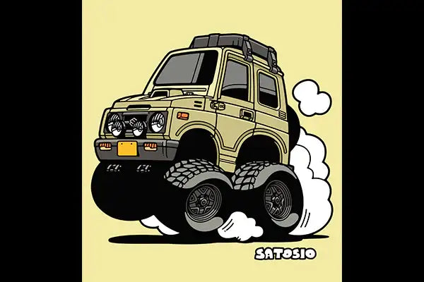 Choro Q Zero QS-10a Suzuki Jimny Custom Specification (Beige)