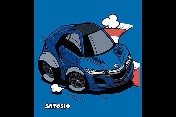 Choro Q Zero QS-09a Honda NSX (Blue)