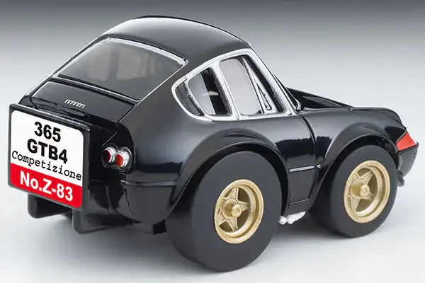 Tomytec Choro Q zero Z-83c Ferrari 365 GTB4 Competizione (Black)