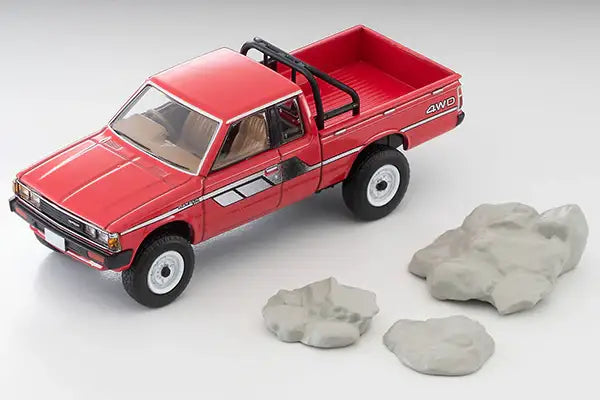 Tomica Limited Vintage Neo LV-N320b Datsun Truck 4WD King Cab AD (red)
