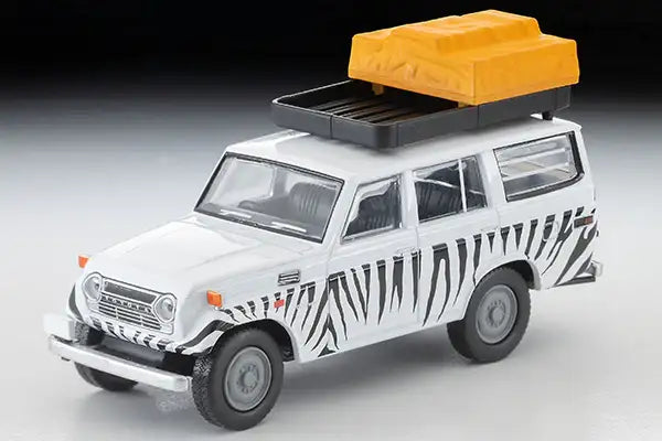 Tomytec Kaiyodo x Tomica Limited Vintage Diocolle 64 #CarSnap 28a Safari 1 (Includes Toyota Land Cruiser FJ56V