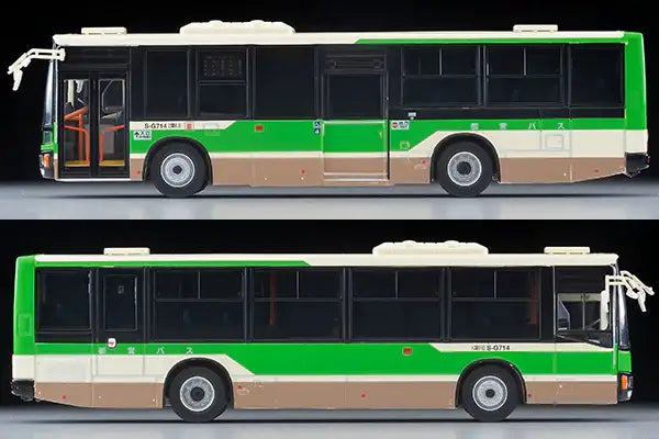 Tomica Limited Vintage Neo LV-N342a Mitsubishi Fuso Aero Star Non-step bus (Tokyo Metropolitan Bureau of Transportation) Toei Bus 100th Anniversary Commemorative Wrapping, commonly known as Knuckle Line (東京都交通局)