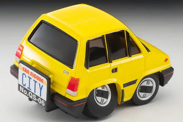 Choro Q Zero QS-06b Honda City R (Yellow)