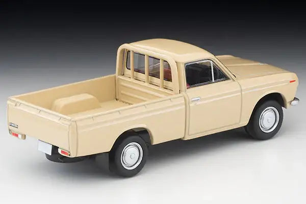 Tomica Limited Vintage LV-195d Datsun 1300 truck (light brown) with figure