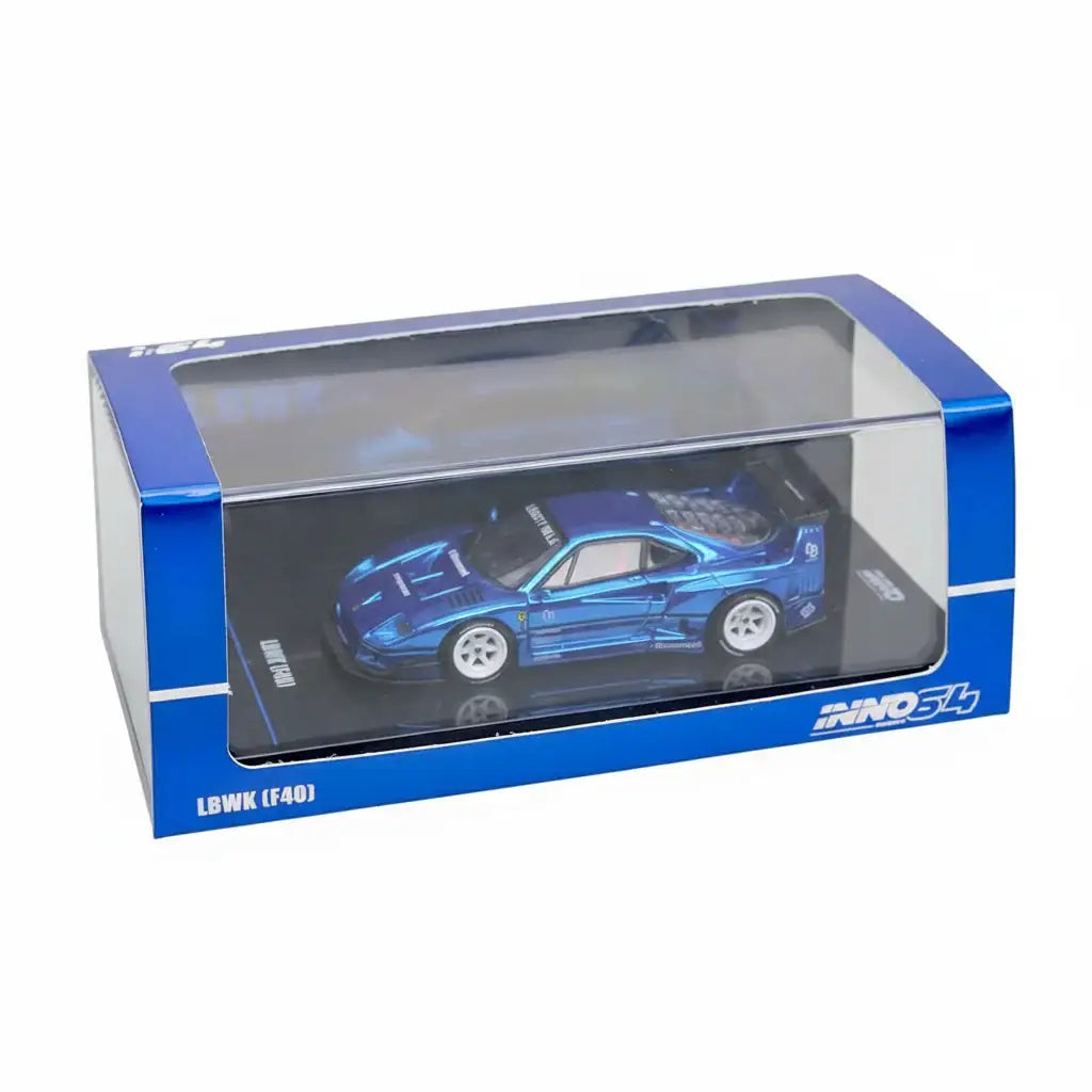 CHASE] Inno64 LBWK F40 Chrome Black – Mobile Garage HK