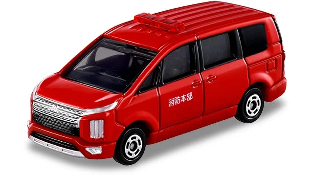 2025 Sept Tomica #50 Mitsubishi Delica D:5 Fire Department Command Vehicle