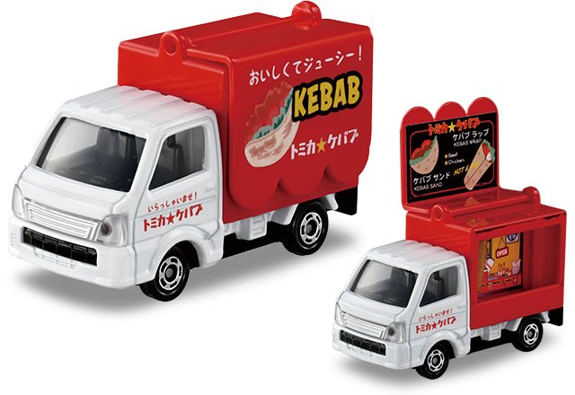 Tomica Gift Set Let's all eat! Tomica Food Shop Set