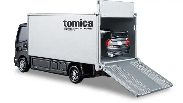 Tomica Premium Transporter Mitsubishi Lancer Evolution VI GSR