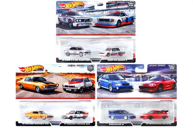 Hot Wheels 2 Pack Set 2023 J case Complete set of 3