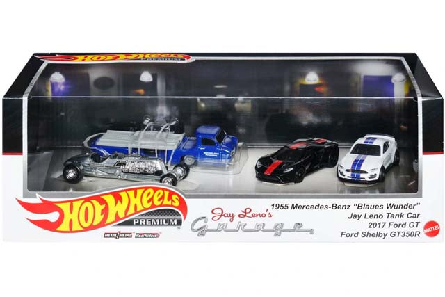 Hot Wheels Car Culture Premium Collector Set Jay Leno's Garage