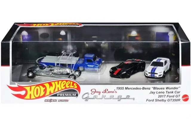 Hot Wheels Car Culture Premium Collector Set Jay Leno’s Garage GMH39-986R
