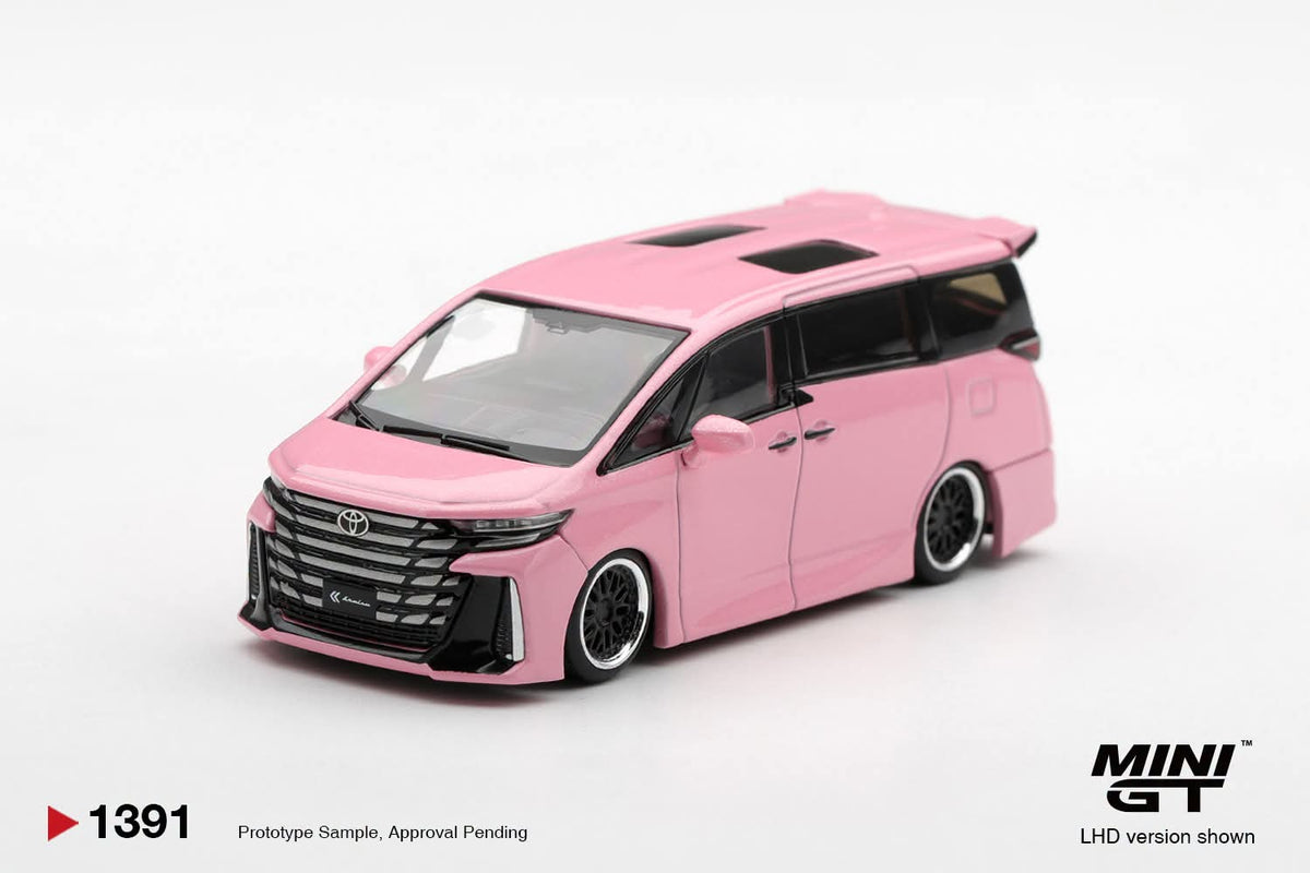 Mini GT #1391 Toyota Vellfire 40 KUHL Metallic Pink