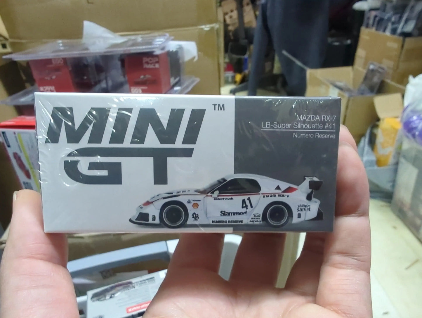 Mini GT Mini GT 1:64 #773 MAZDA RX-7 LB-Super Silhouette Liberty Walk Numero Reserve
