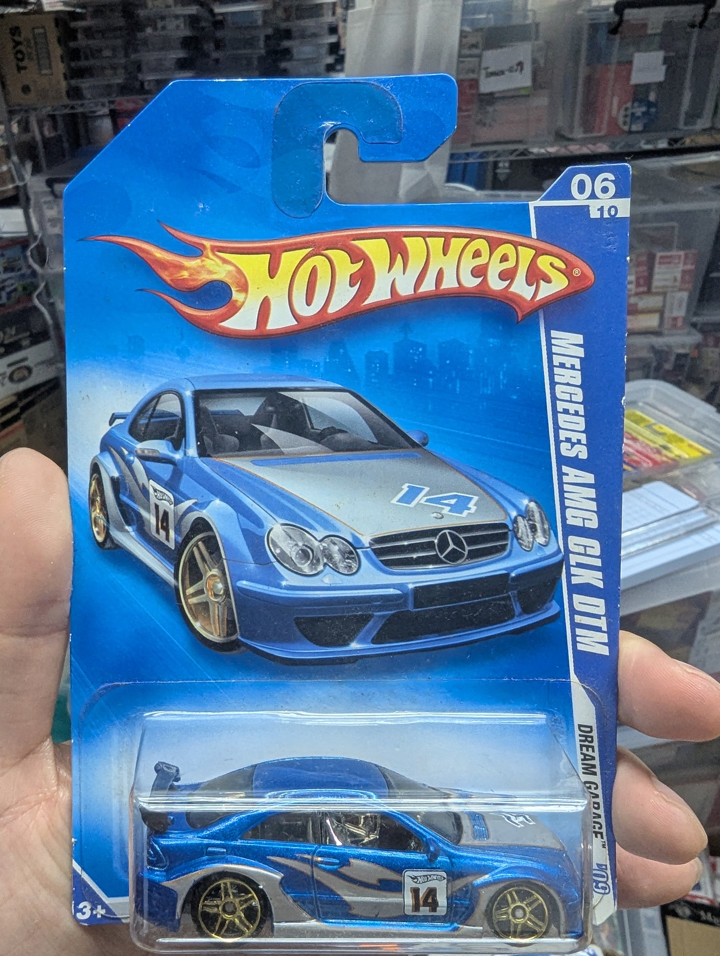 Hot Wheels Mercedes Benz AMG CLK DTM