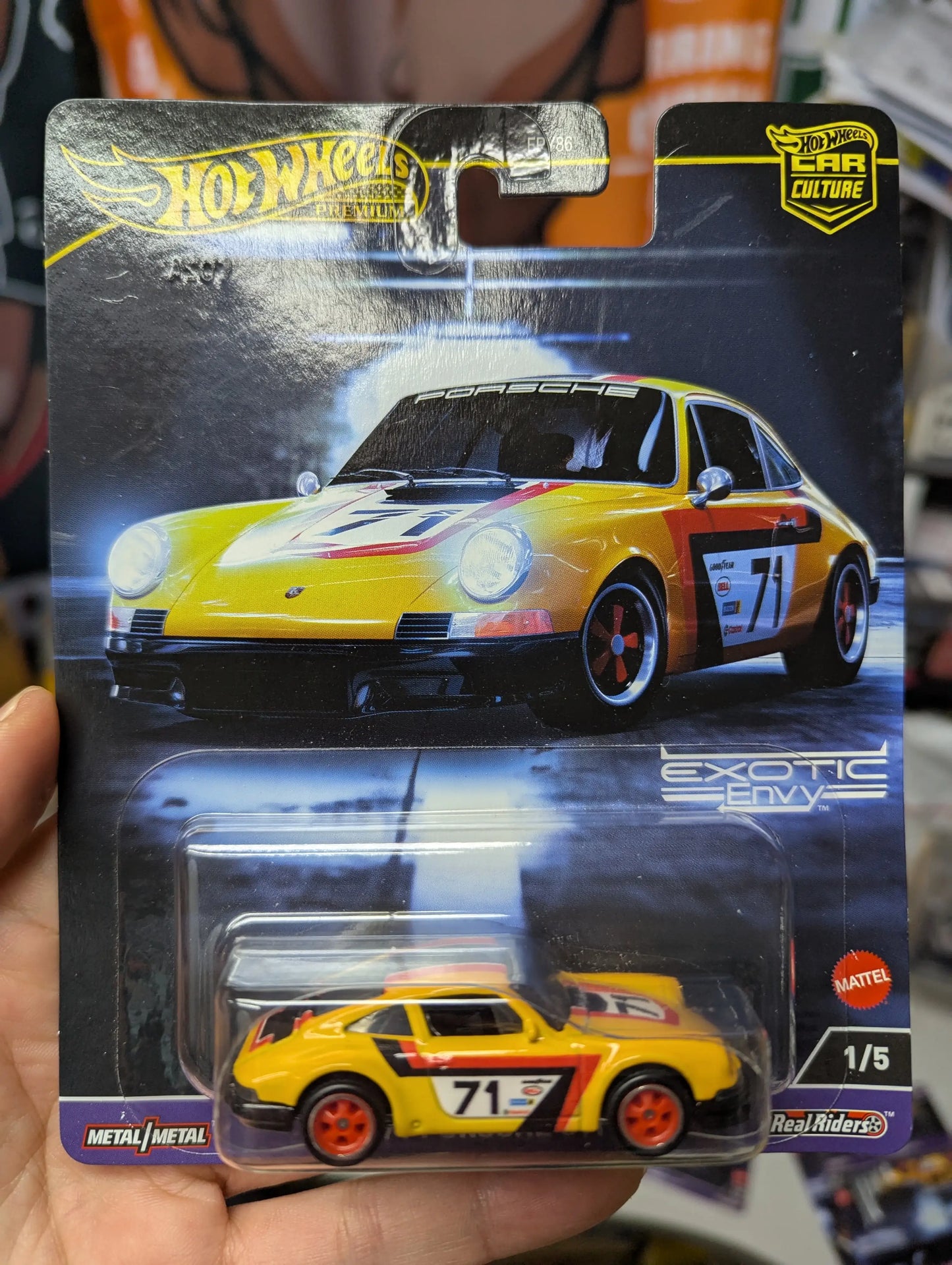 Hot Wheels Car Culture Premium 2024 EXOTIC ENVY Set of 5pcs FPY86-959G ’71 PORSCHE 911