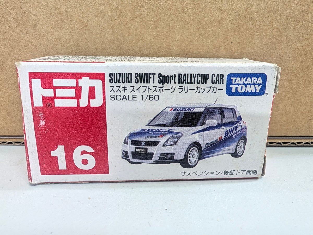 2007 Tomica #16 Suzuki Swift Sport Rally Cup Car