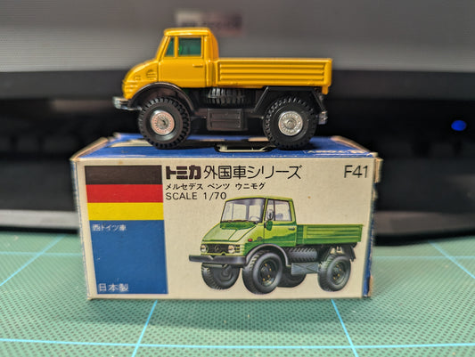 Tomica #F41 Mercedes Benz Unimog