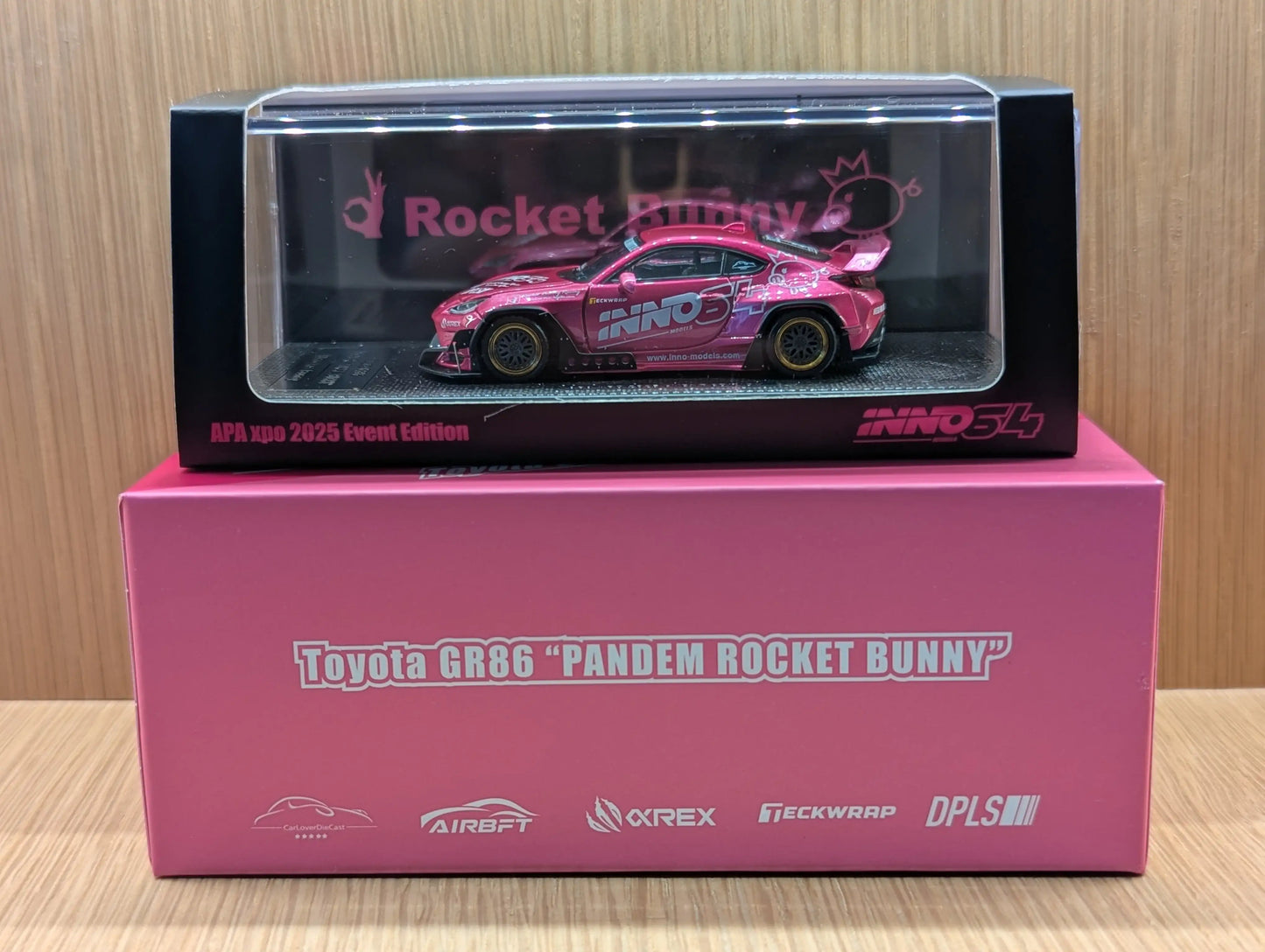 Inno64 x APA XPO 2025 Event Edition Toyota GR86 Pandemic Rocket Bunny