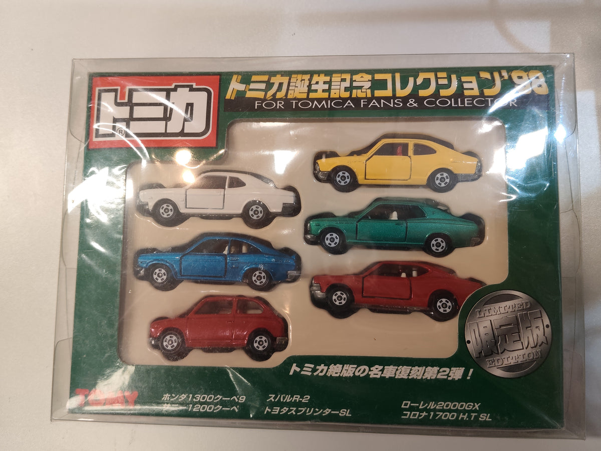 Tomica Birthday Collection 98 Car Models