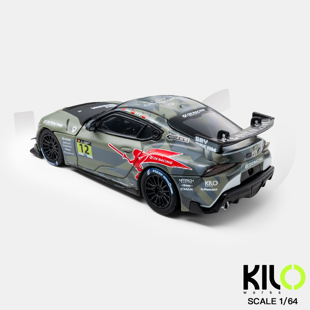 Darwin PRO X KILO Works KLW0040-8 Toyota GR Supra GT4 #12 Camouflage Collaboration Vol.5