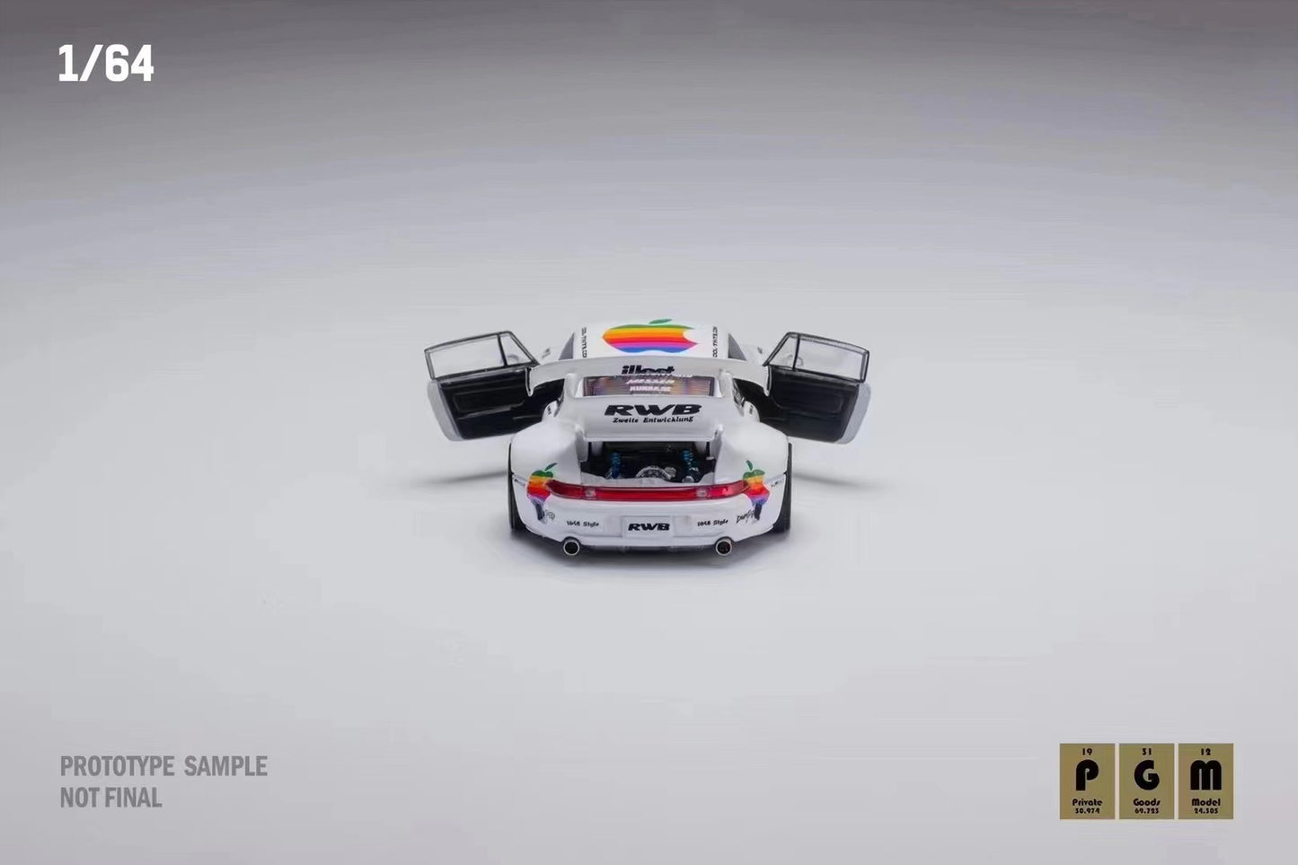 PGM Private Good Model All open RWB Apple Porsche 993