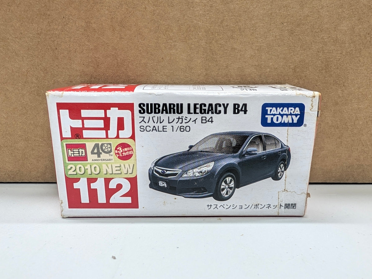 2010 Tomica #112 Subaru Legacy B4 (Dark Blue)