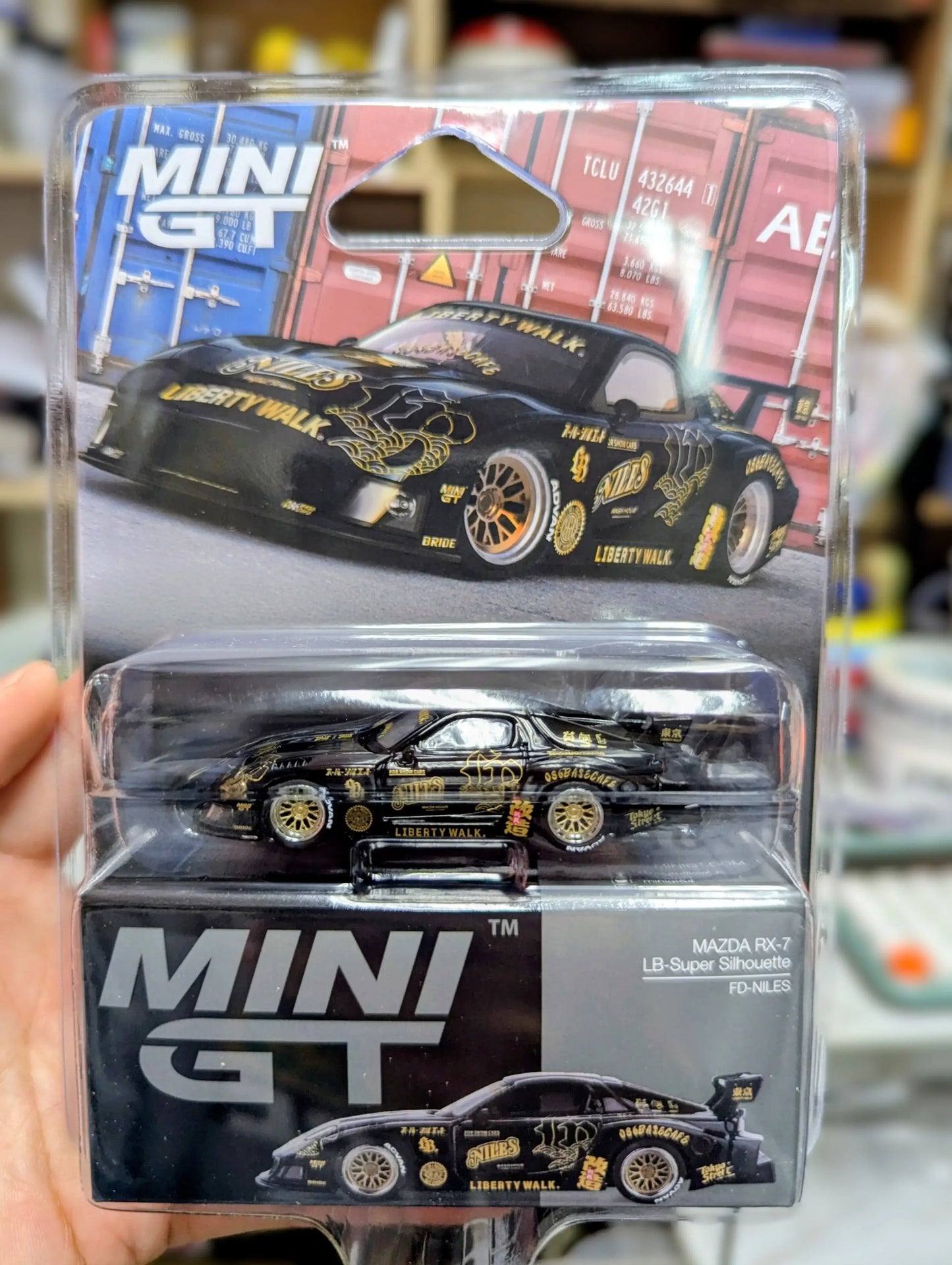 Mini GT Mini GT 1:64 #1101 Mazda RX-7 LB-Super Silhouette FD-NILES