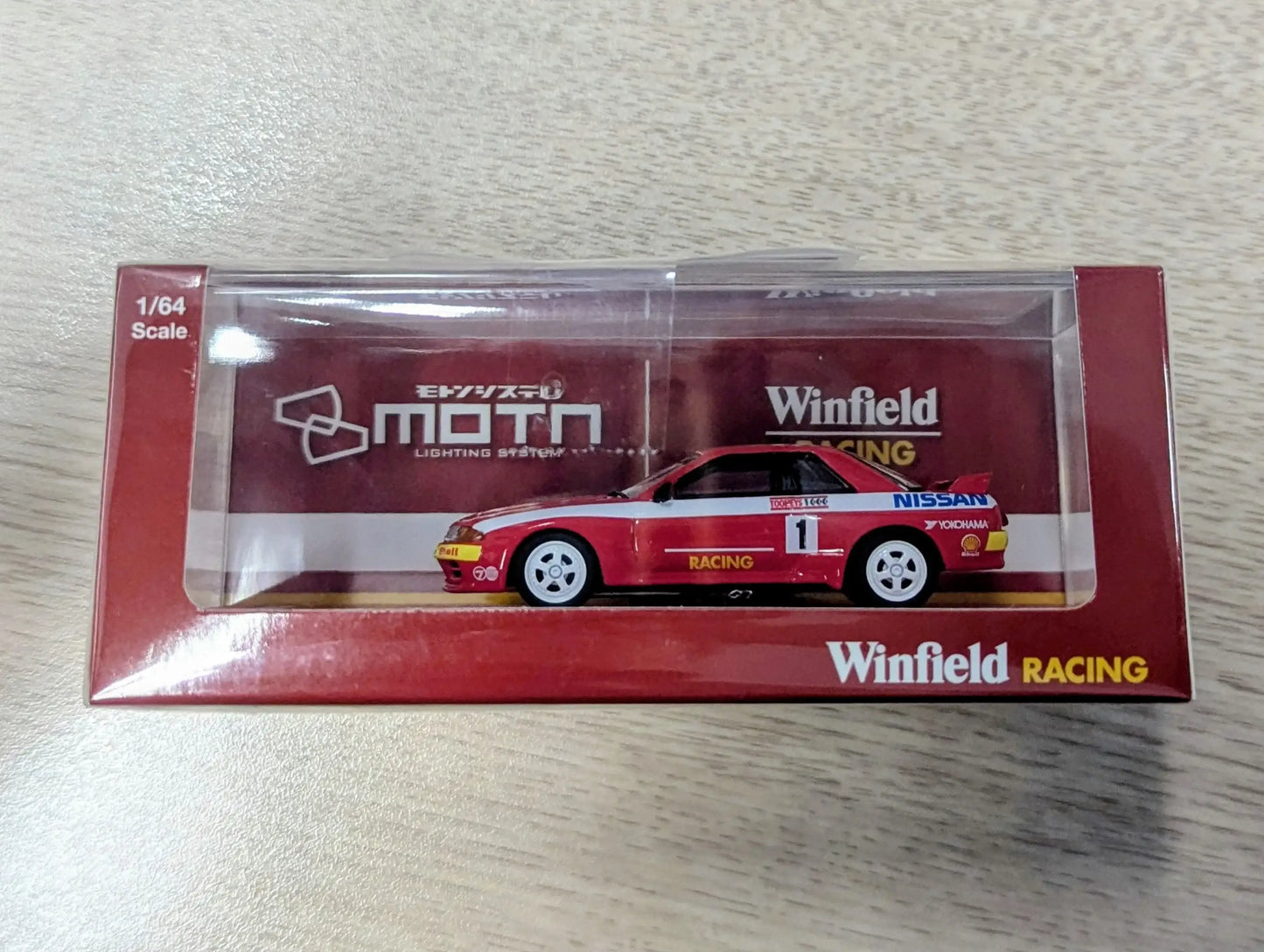 KYOSHO Australian Diecast EXPO 2025 NISSAN SKYLINE GT-R (R32) Winfield With LED