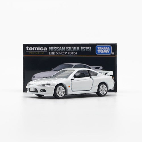 Tomica Premium Asia Online Original Nissan Silvia (S15) (White)