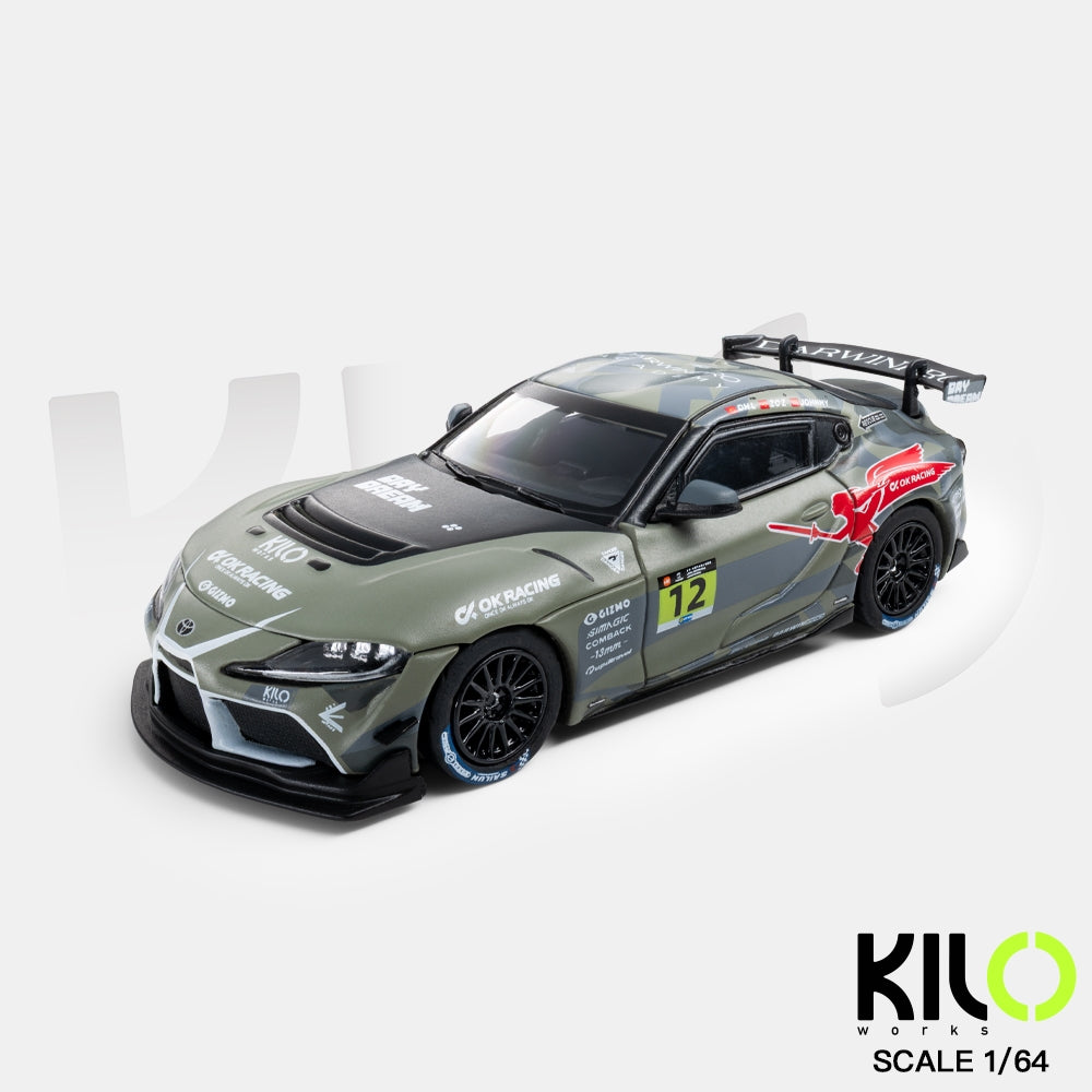 Darwin PRO X KILO Works KLW0040-8 Toyota GR Supra GT4 #12 Camouflage Collaboration Vol.5