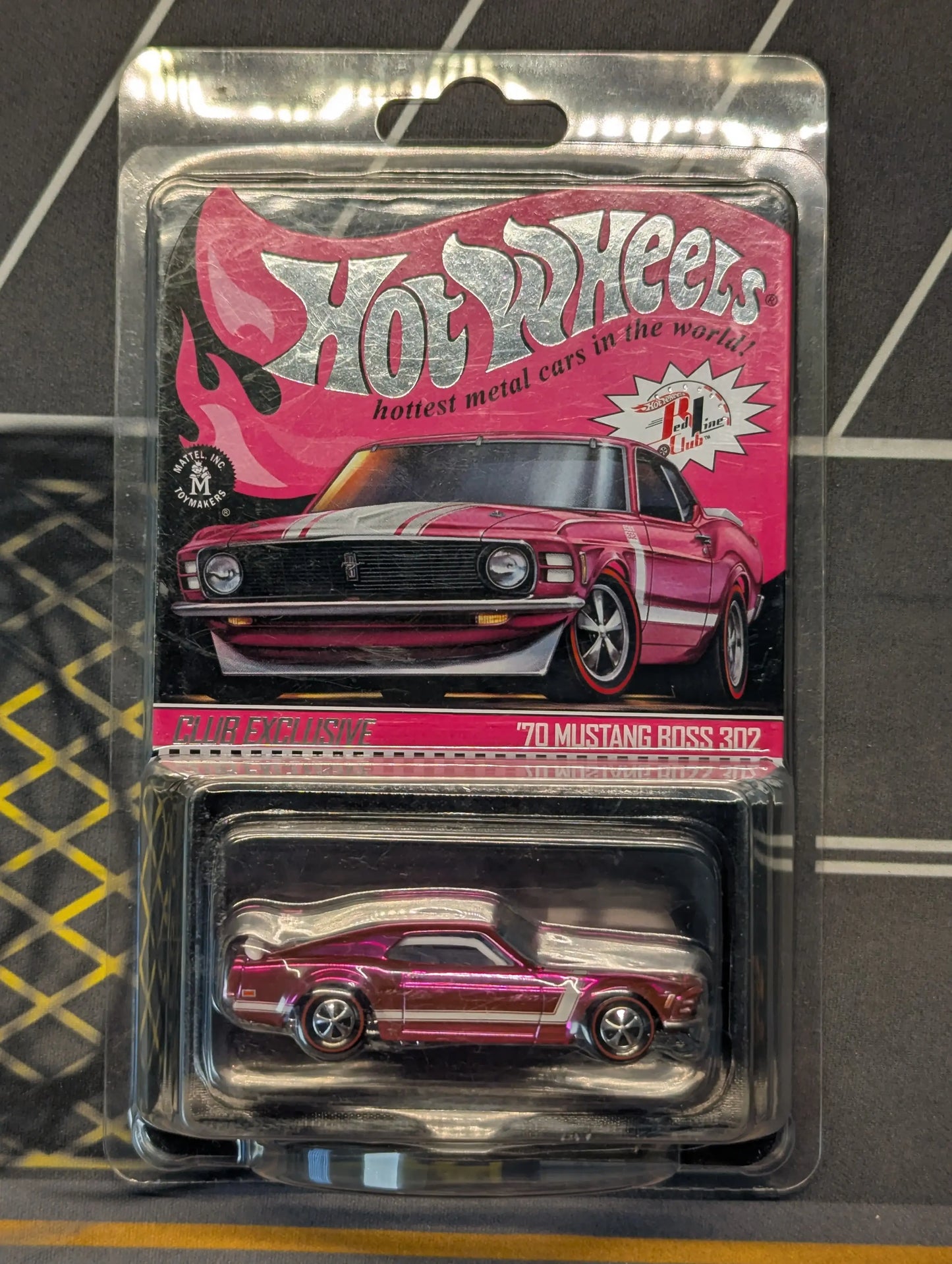 Hot Wheels 2020 RLC Exclusive 1970 MUSTANG BOSS 302 Pink Convention Car